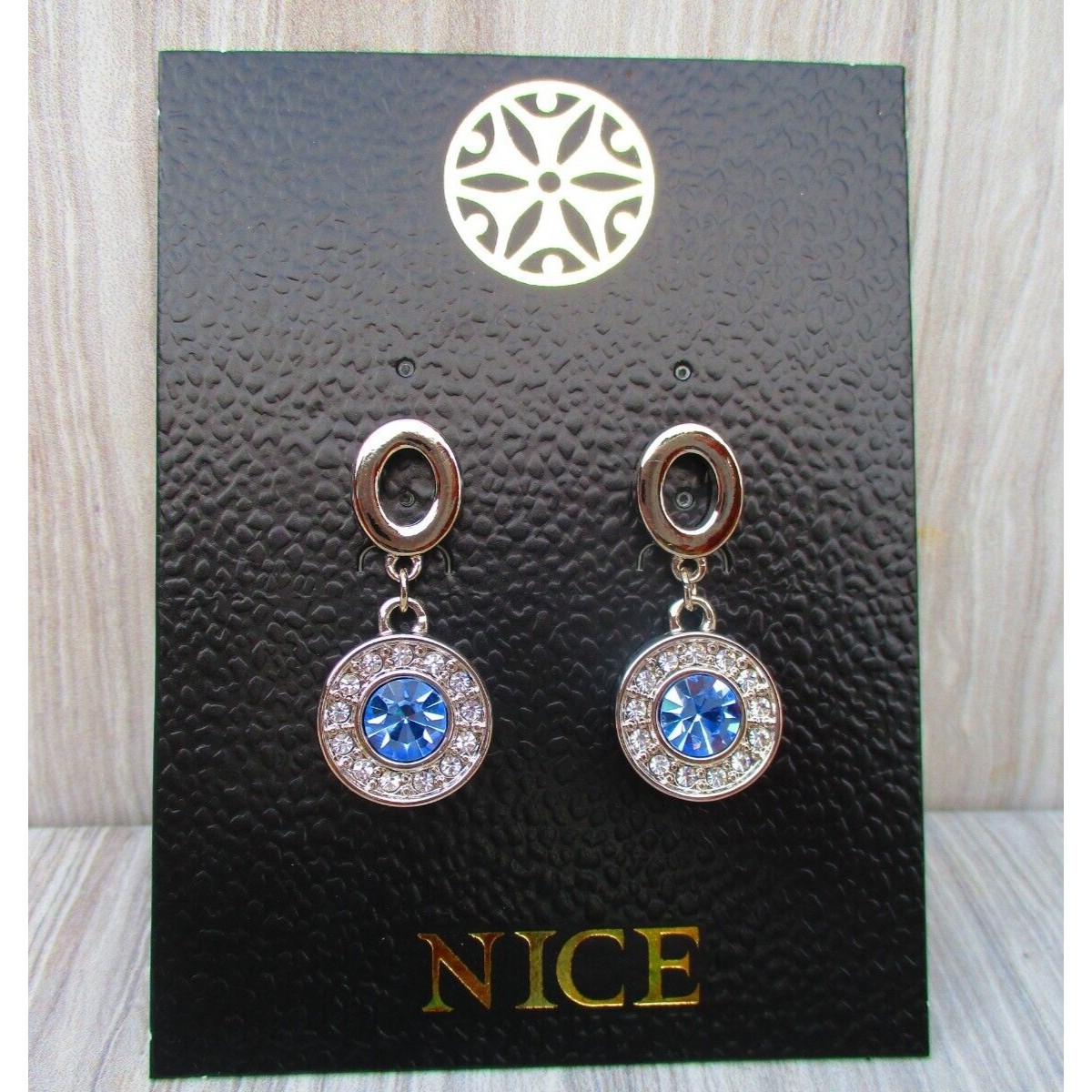 Nice Jewelry Brand Platinum Color Womens Earrings Aretes